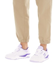 TOMMY HILFIGER TJW NEW BASKET Sneakers in pelle purple - Scarpe Donna - 6