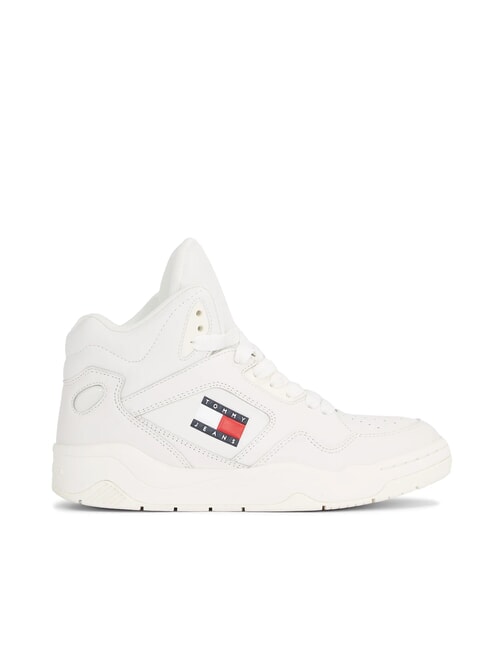 TJW NEW BASKET MC Sneakers in pelle ecru - Scarpe Donna