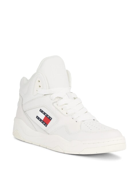 TJW NEW BASKET MC Sneakers in pelle ecru - Scarpe Donna