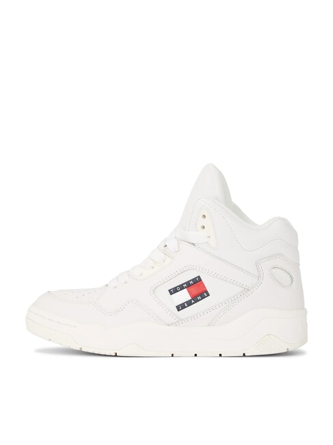 TJW NEW BASKET MC Sneakers in pelle ecru - Scarpe Donna