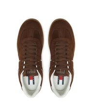 TOMMY HILFIGER THE GREENWICH Sneakers in pelle suede brown - Scarpe Uomo - 4