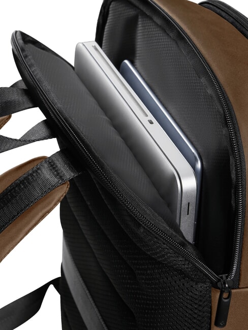 RELYON Zaino porta pc 15,6" brown - Zaini Scuola & Tempo Libero