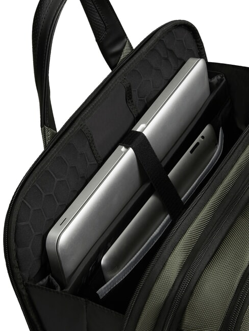 PRO-DLX 6 Cartella espandibile porta PC 15,6" green - Cartelle Lavoro