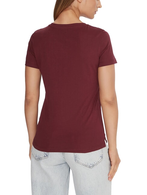 PEARLS LOVE TRIANGLE T-shirt con stampa e applicazioni red noir - T-shirt e Top Donna