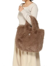 GUESS RITA Borsa a mano elk brown - Borse Donna - 5