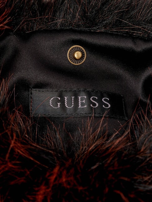 KATIA Borsa a spalla brown and black mult - Borse Donna