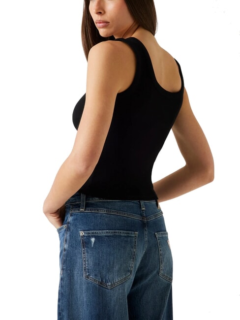 TRIANGLE PATCH Canotta jetbla - T-shirt e Top Donna