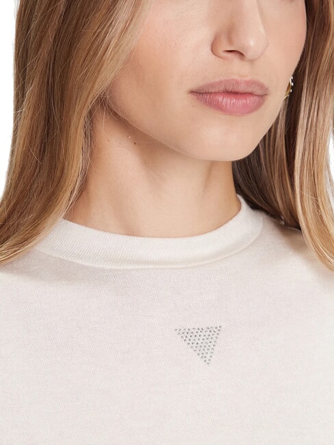 LICIA T-shirt a maniche corte cremwhi - T-shirt e Top Donna