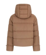 GUESS NEW DAISY Piumino con cappuccio washed taupe multi - Piumini Donna - 6