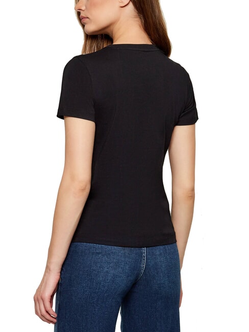 ALLOVER T-Shirt in cotone jetbla - T-shirt e Top Donna