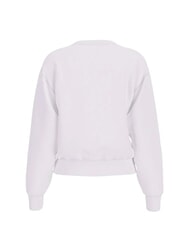 GUESS STUDDED LOVE Felpa girocollo con stampa a borchiette purwhite - Felpe Donna - 3