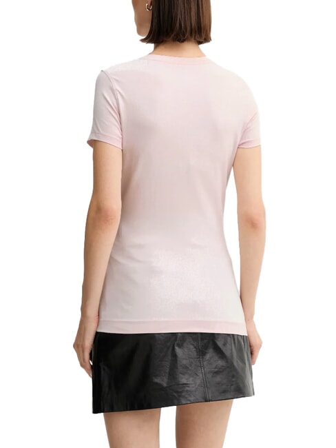 HOT FIX T-Shirt in cotone low key pink - T-shirt e Top Donna