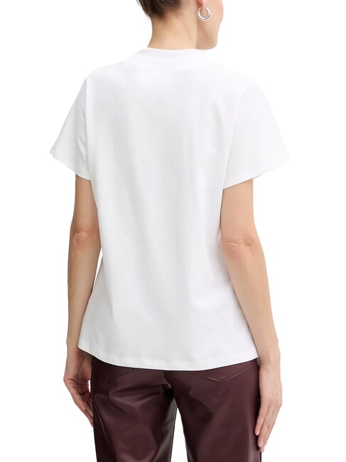 MOCK T-Shirt in cotone purwhite - T-shirt e Top Donna