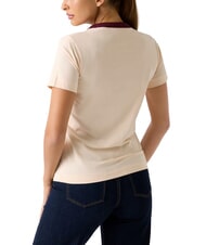 GUESS COLLEGE T-Shirt in cotone peach peony - T-shirt e Top Donna - 2