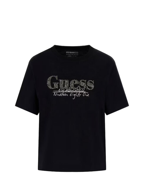 TOUR DATES T-Shirt in cotone jetbla - T-shirt e Top Donna