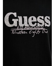 GUESS TOUR DATES T-Shirt in cotone jetbla - T-shirt e Top Donna - 3