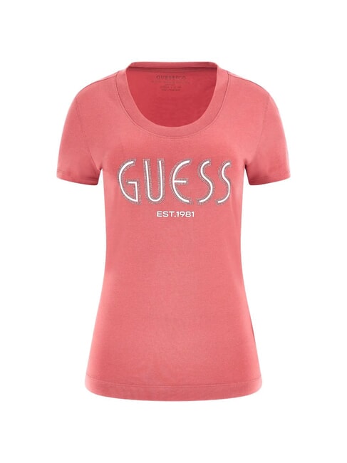 SS LOGO T-shirt a maniche corte corallo - T-shirt e Top Donna