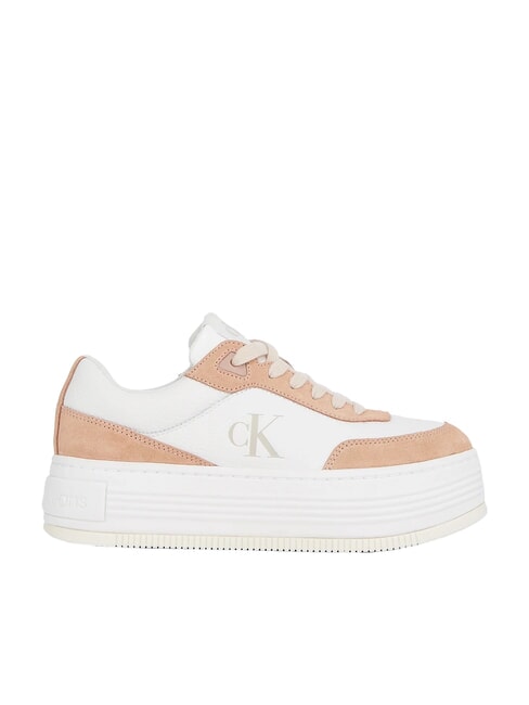 BOLD FLATF LOW LACE Sneakers white - Scarpe Donna