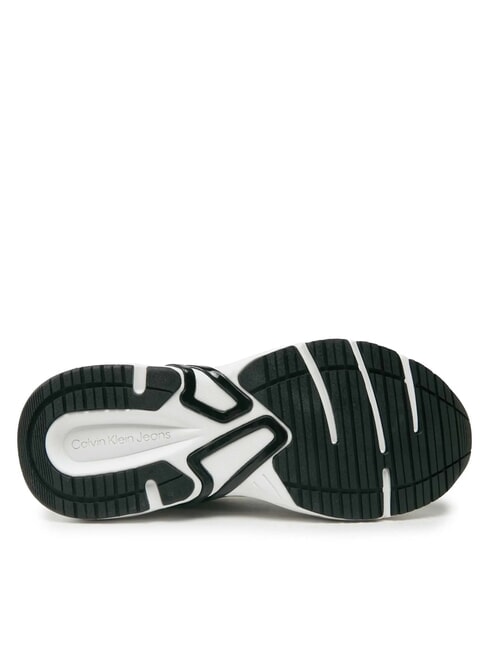 RETRO TENNIS Sneakers tessuto mesh e pelle suede white - Scarpe Donna