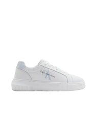CALVIN KLEIN CK JEANS  Chunky Cupsole Sneakers in pelle white - Scarpe Donna - 2