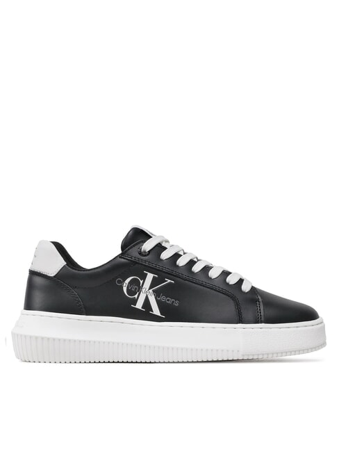 CK JEANS  Chunky Cupsole Sneakers in pelle black - Scarpe Donna