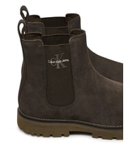 CALVIN KLEIN CK JEANS Stivaletti in pelle scamosciata brown - Scarpe Uomo - 4