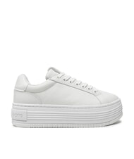CALVIN KLEIN BOLD PLATF LOW Sneakers in pelle white - Scarpe Donna - 2