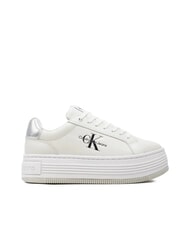 CALVIN KLEIN BOLD LOW LACE Sneakers platform in pelle white - Scarpe Donna - 2