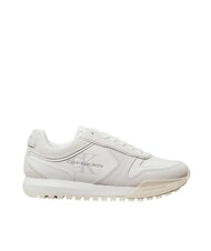 CALVIN KLEIN TOOTHY RUNNER Sneakers in pelle white - Scarpe Donna - 2