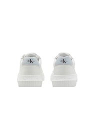CALVIN KLEIN CK JEANS  Chunky Cupsole Sneakers in pelle white - Scarpe Donna - 5