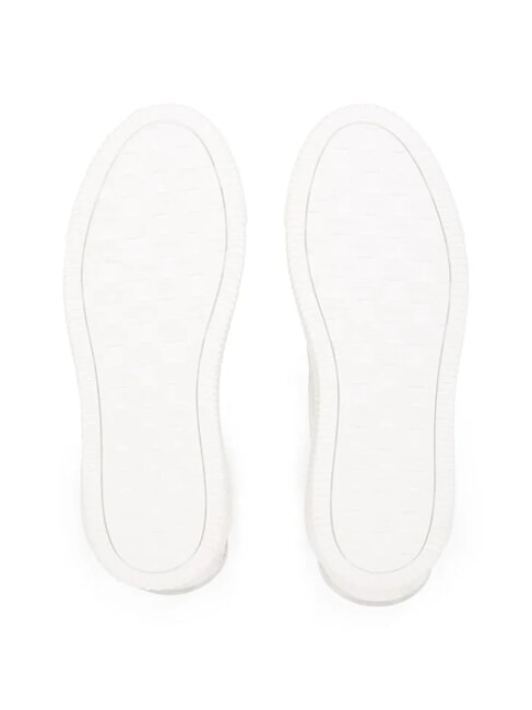 CK JEANS  Chunky Cupsole Sneakers in pelle white - Scarpe Donna