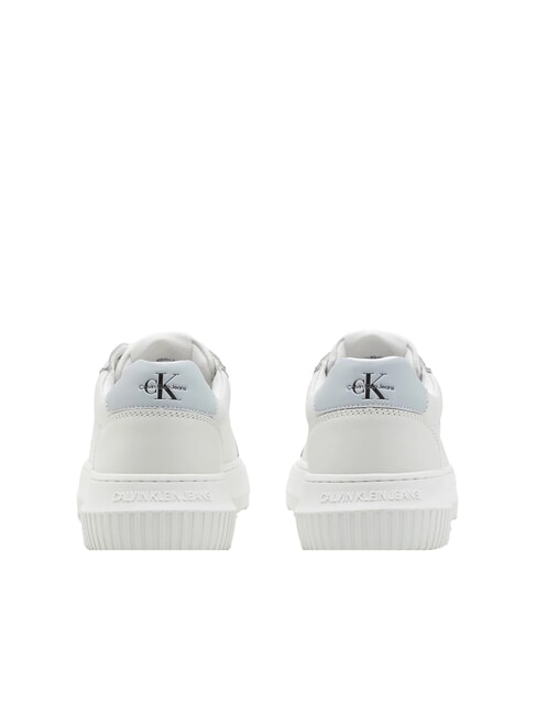 CK JEANS  Chunky Cupsole Sneakers in pelle white - Scarpe Donna