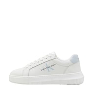 CALVIN KLEIN CK JEANS  Chunky Cupsole Sneakers in pelle white - Scarpe Donna - 3