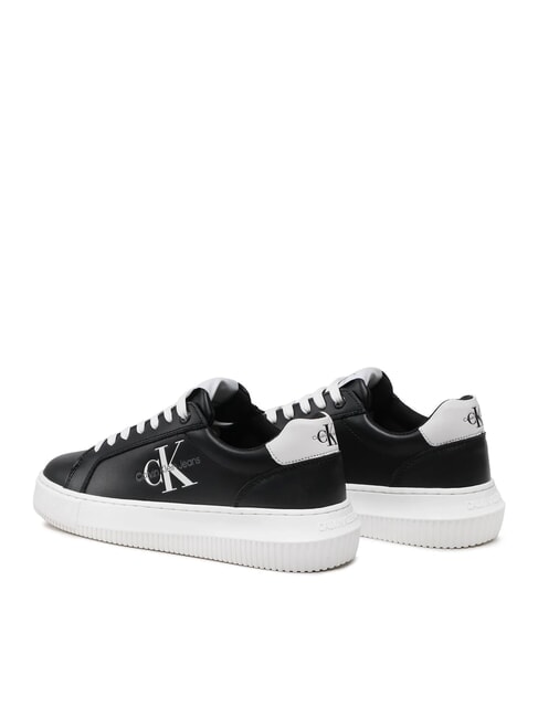 CK JEANS  Chunky Cupsole Sneakers in pelle black - Scarpe Donna