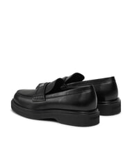 CALVIN KLEIN LOAFER W/HW LTH Mocassino in pelle black - Scarpe Donna - 5