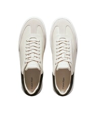 CALVIN KLEIN LP CUPSOLE LACE UP Sneakers in pelle brown - Scarpe Donna - 5