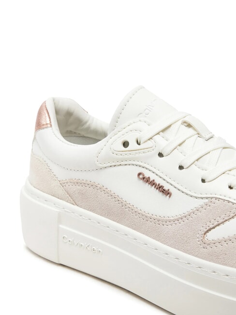 FF CUPSOLE LACE UP Sneakers in pelle white - Scarpe Donna
