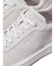 CALVIN KLEIN CK Sneakers in pelle suede grey - Scarpe Uomo - 4