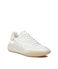 CALVIN KLEIN WEDGE MONO Sneakers in pelle white - Scarpe Donna - 3
