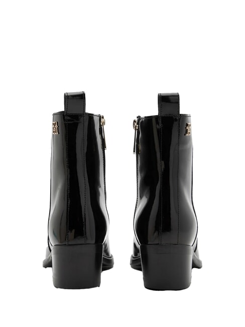 TH COWBOY Sivaletti texani in pelle lucida black - Scarpe Donna