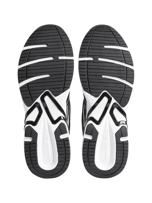 CK JEANS Retro Tennis Sneakers in pelle black - Scarpe Uomo