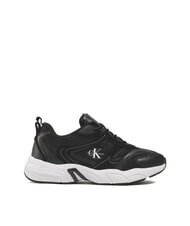 CALVIN KLEIN CK JEANS Retro Tennis Sneakers in pelle - Scarpe Uomo