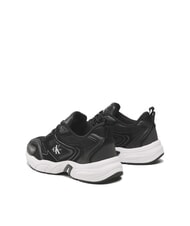 CALVIN KLEIN CK JEANS Retro Tennis Sneakers in pelle black - Scarpe Uomo - 6