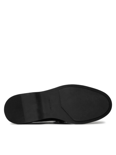 LOAFER W/HW LTH Mocassino in pelle black - Scarpe Donna