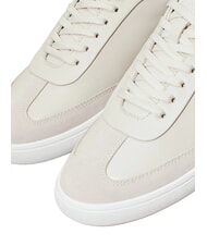 CALVIN KLEIN LP CUPSOLE LACE UP Sneakers in pelle brown - Scarpe Donna - 4