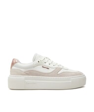 CALVIN KLEIN FF CUPSOLE LACE UP Sneakers in pelle white - Scarpe Donna - 2