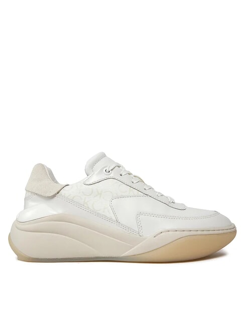 WEDGE MONO Sneakers in pelle white - Scarpe Donna