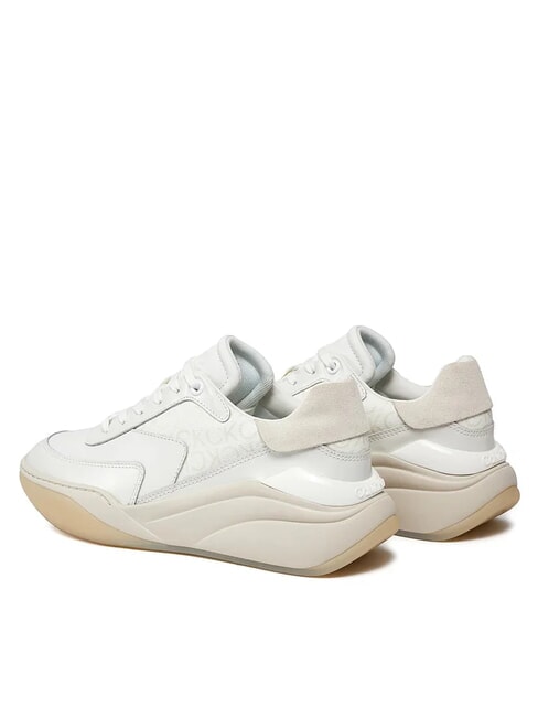 WEDGE MONO Sneakers in pelle white - Scarpe Donna