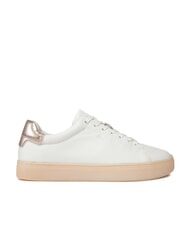 CALVIN KLEIN CUPSOLE LACE UP PEARL Sneakers in pelle white - Scarpe Donna - 2