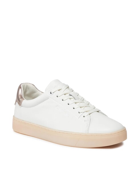 CUPSOLE LACE UP PEARL Sneakers in pelle white - Scarpe Donna